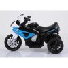 Dětská elektrická motorka BMW S1000RR tříkolka modrá3