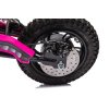 Dětská elektrická motorka Cross 350W 36V růžová09