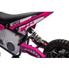 Dětská elektrická motorka Cross 350W 36V růžová14