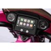 Dětská elektrická motorka Chopper INDIAN růžová21