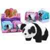220264 interaktivni plysova panda v prepravce ruzova modra