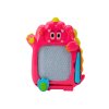 Двустранна играчка дъска за рисуване и джобна игра розова