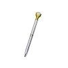 220681 2 propiska s diamantem a puntiky modry inkoust 0 7 mm mix
