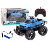 Теренна RC кола 1:14 27MHz с дистанционно управление с гумени гуми синя