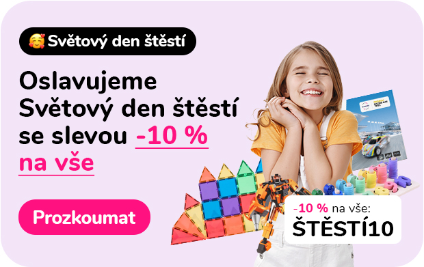 Oslavte světový den štěstí se slevou -10 % na vše