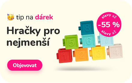 Hračky pro nejmenší se slevou až 55 %