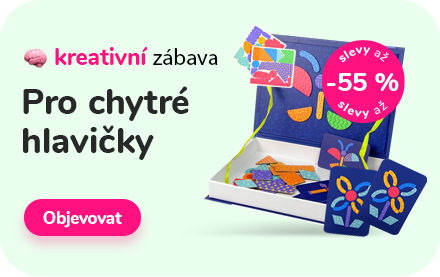 Kreativní hračky pro děti se slevou až 55 %