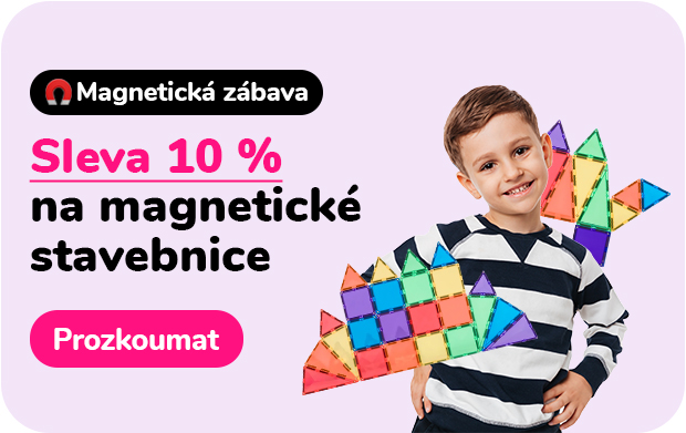 Sleva 10 % na magnetické stavebnice