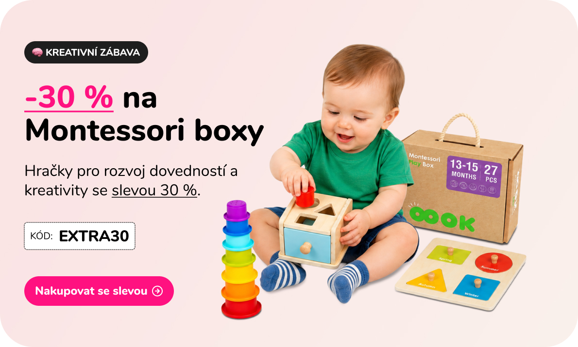 -30 % na Montessori boxy