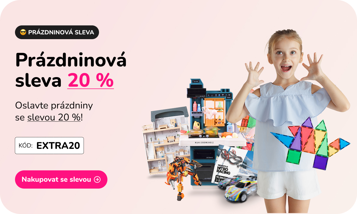 Prázdninová sleva 20 %
