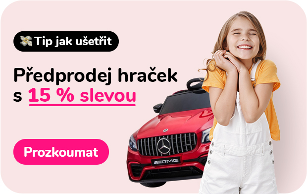 Předprodej hraček s 15 % slevou