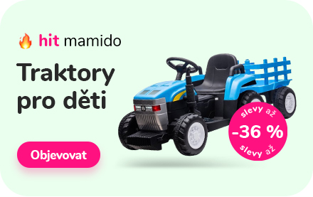 Traktory pro děti se slevou až 36 %