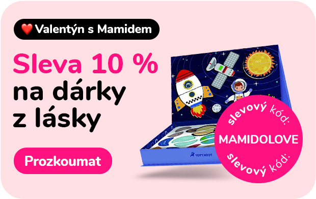 Valentýn s Mamidem – sleva 10 % na dárky z lásky