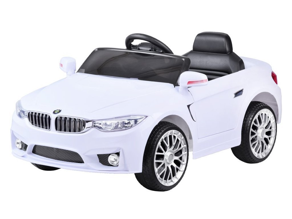 Dětské elektrické autíčko BETA bílé01