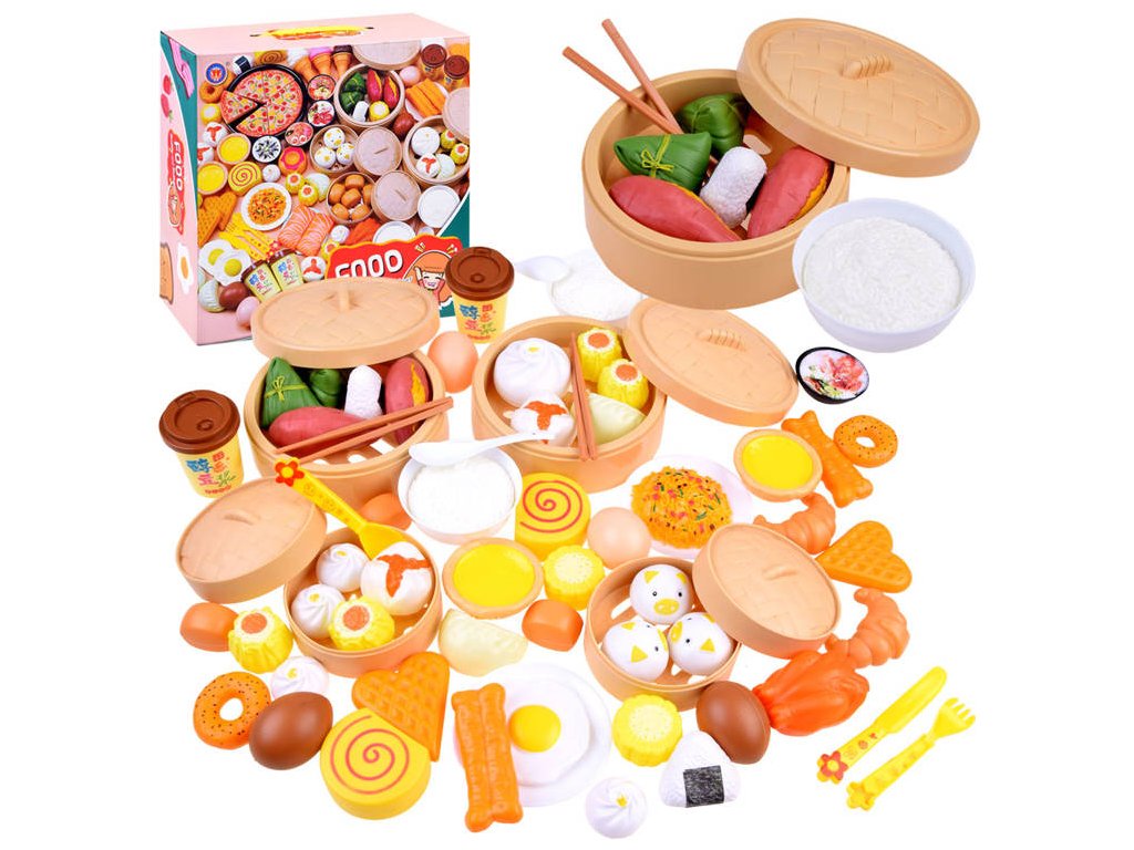 Potraviny do dětské kuchyňky - asijská kuchyně | Mamido Toys