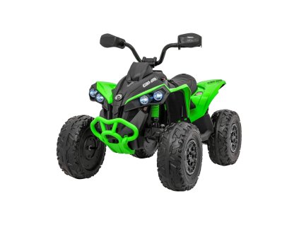 Dětská elektrická čtyřkolka Maverick ATV 2x200W zelená01