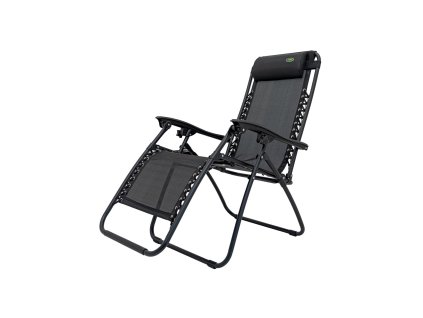 Zahradní lehátko s držákem na nápoje01