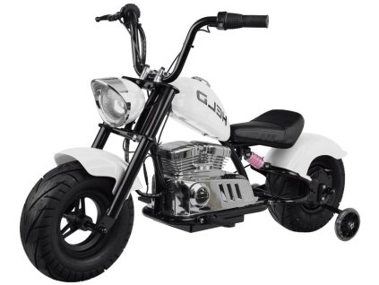 mirrored motor chopper white