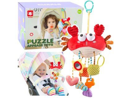 pol pl Zabawka Sensoryczna Zawieszka Do Lozeczka Krab 9w1 22648 1