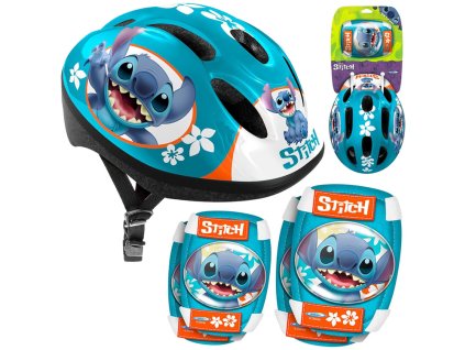 pol pl Regulowany zestaw ochronny S Kask ochraniacze Disney STITCH SP0841 22297 5