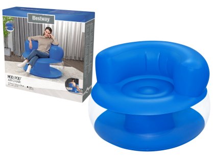 pol pl Dmuchany Fotel Niebieski112 x 112 x 70 cm Bestway 75138 22595 7