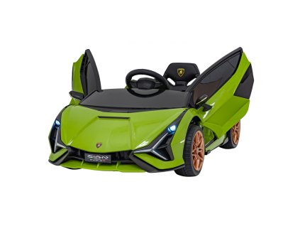 pojazd lamborghini sian zielony