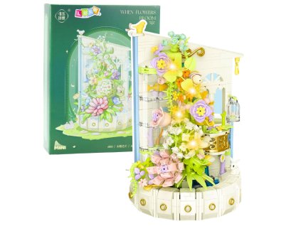 pol pl Klocki Konstrukcyjne Kompozycja Kwiatowa Z Wieza Swiatla LED 632 el 26706 1
