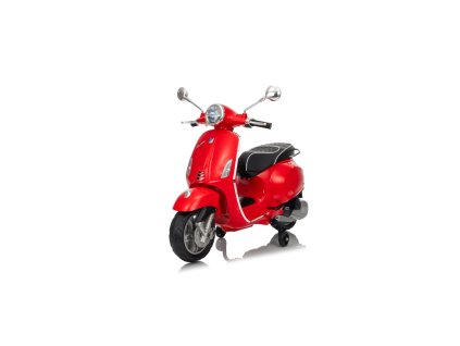 pojazd skuter vespa roma czerwony