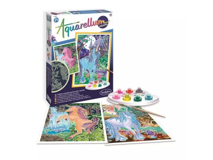 238899 akvarely jednorozci