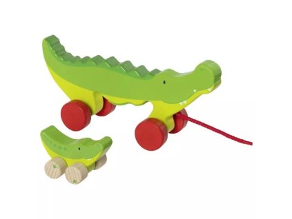 241068 tahaci krokodyl s mladetem