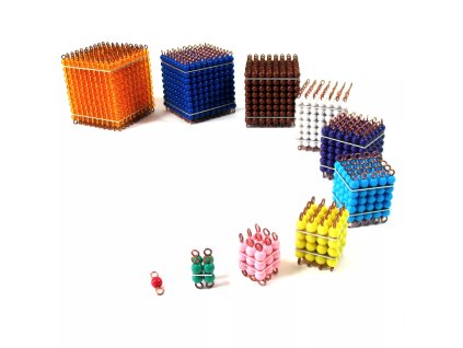 234900 barevne perlove krychle