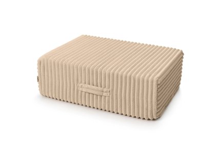 Dětská pružinová trampolína SHAPPY manšestr WAFFLE (Barva Cream Beige)