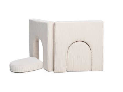 Dětské pěnové oblouky k sestavě SHAPPY ORIGINAL manšestr (Barva Sky Sugar)