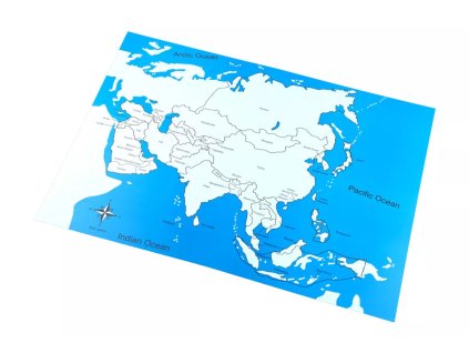 235095 kontrolni mapa asie nova s popisky