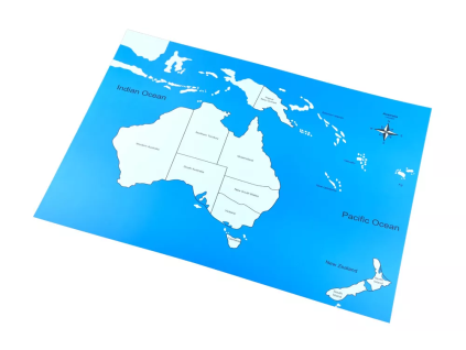 235158 kontrolni mapa australie nova s popisky