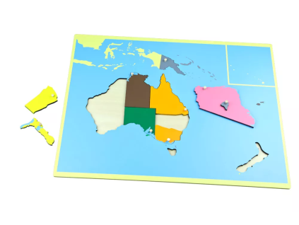 235155 puzzle mapa australie bez rameku