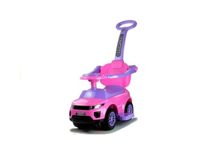 pol pl Rutschauto mit Schiebestange 614W Rosa Sport Car Auto Kinder 12M 2853 4 (1)