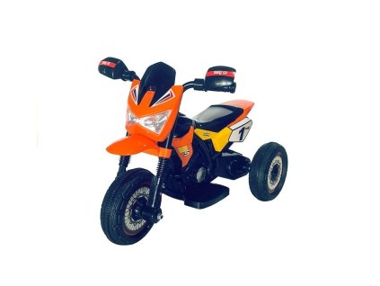 Dětská elektrická motorka GTM2288 oranžová