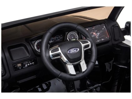 pol pl Auto na Akumulator Ford Raptor Police DK F150RP Czarny Lakier 4699 6