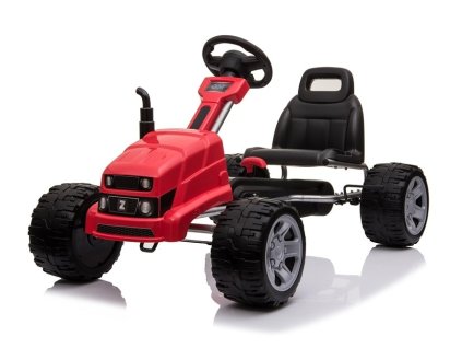 Šlapací motokára Gokart 1902 červená