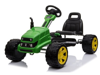 Šlapací motokára Gokart 1902 zelená