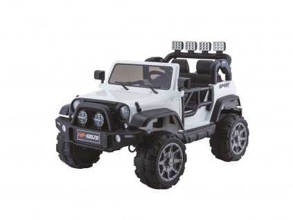 Dětské elektrické autíčko Jeep HP012 bílé1