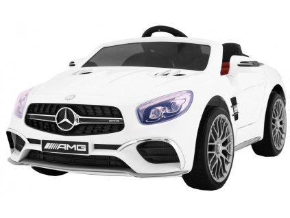 Elektrické autíčko Mercedes Benz AMG SL65, bílé