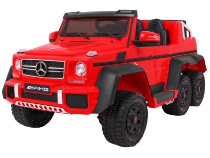 Mamido mercedes G63 6x6 cervene (29)