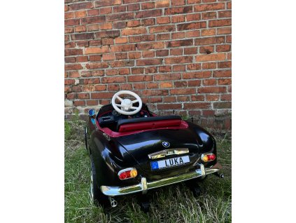 Elektrické autíčko BMW 507 Retro černé1