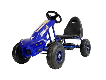pol pl Gokart na Pedaly A 18 Niebieski 5344 2