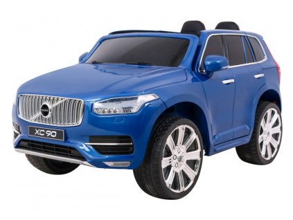 Elektrické autíčko Volvo XC90 s ovladačem lakované modré1