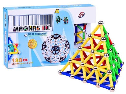 pol pl Klocki Magnetyczne MAGNASTIX 188 elementow ZA0082 7436 1