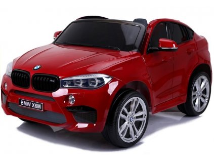 Elektrické autíčko BMW X6M lakované červené4