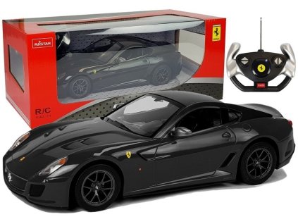 auto na dálkové ovládání RC ferrari černé (2)